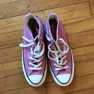 Pink Converse High Tops